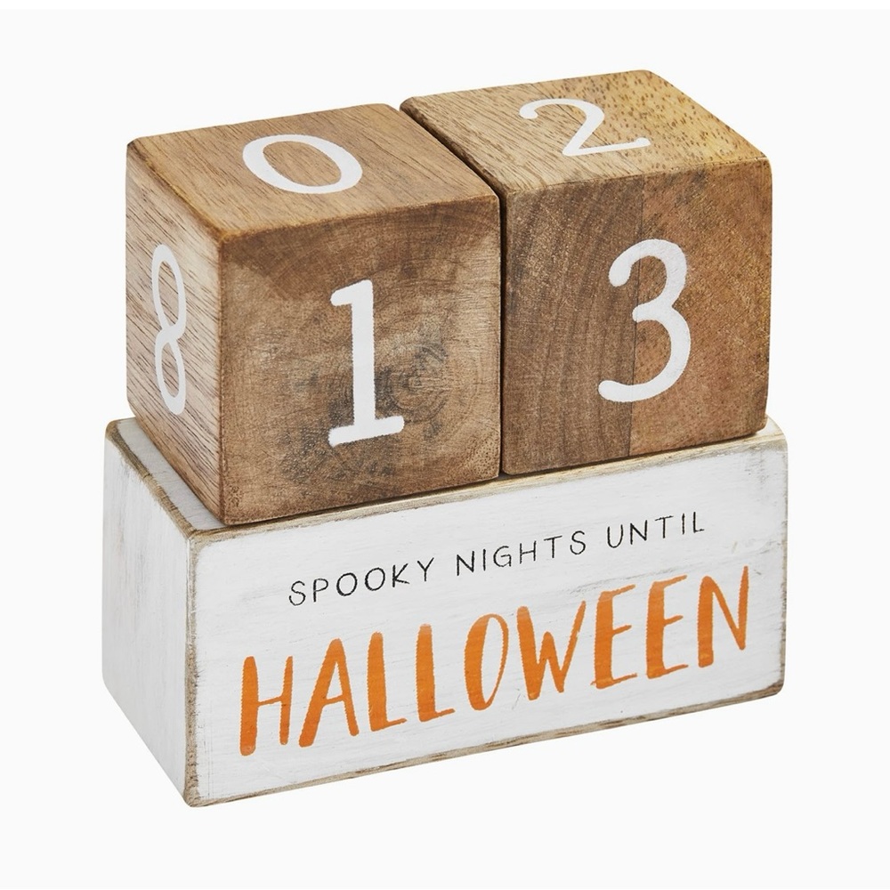 Mud Pie Multi Holiday Countdown Block Set, 3.5" x 4"
88